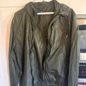 Polo by Ralph Lauren Olive Green Hooded Windbreaker